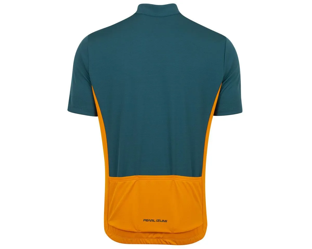 Pearl Izumi Quest Men's Cycling Jersey (Sunfire/Dark Spruce)