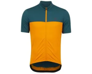 Pearl Izumi Quest Men's Cycling Jersey (Sunfire/Dark Spruce)