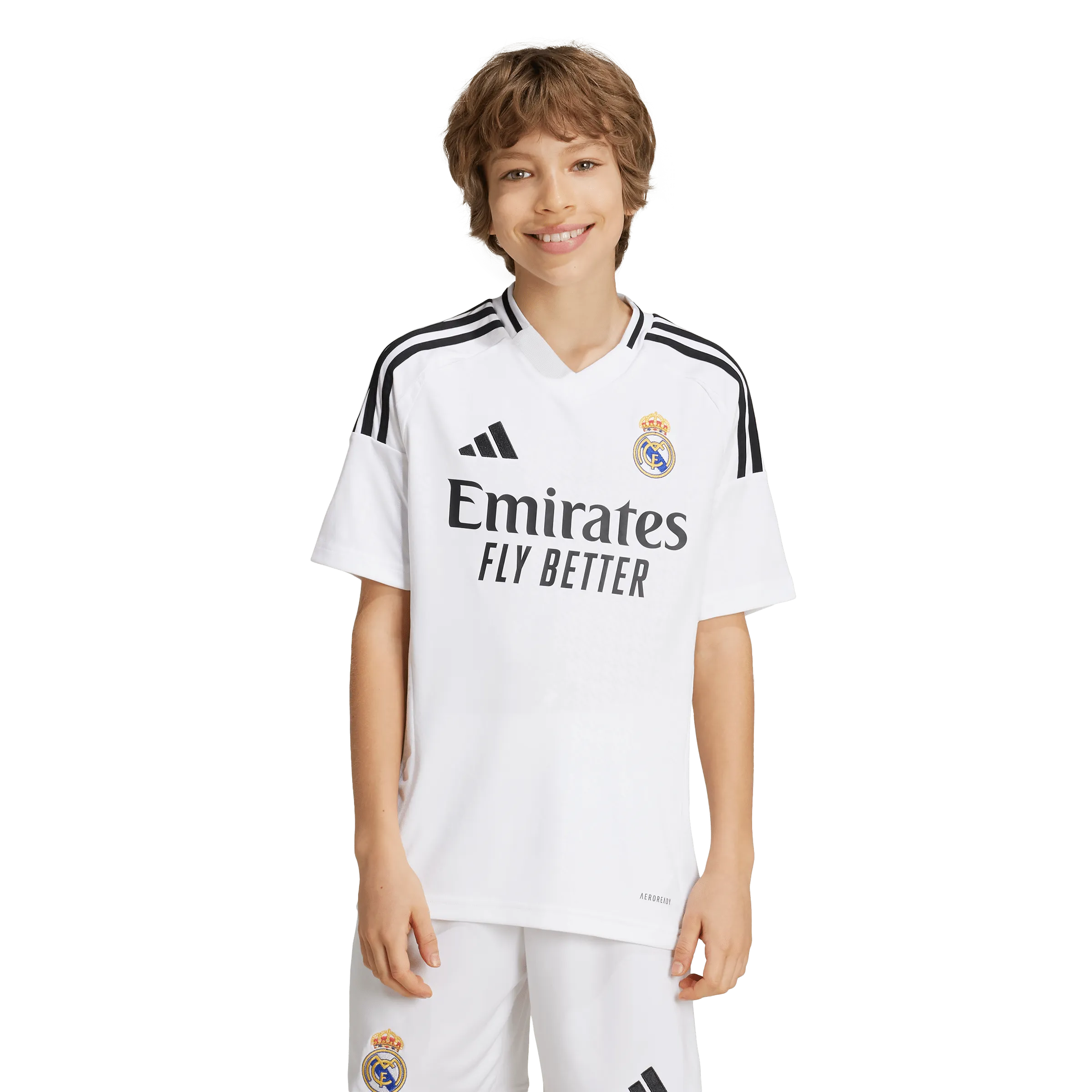 Real Madrid 24/25 Home Youth Jersey (IT5186)