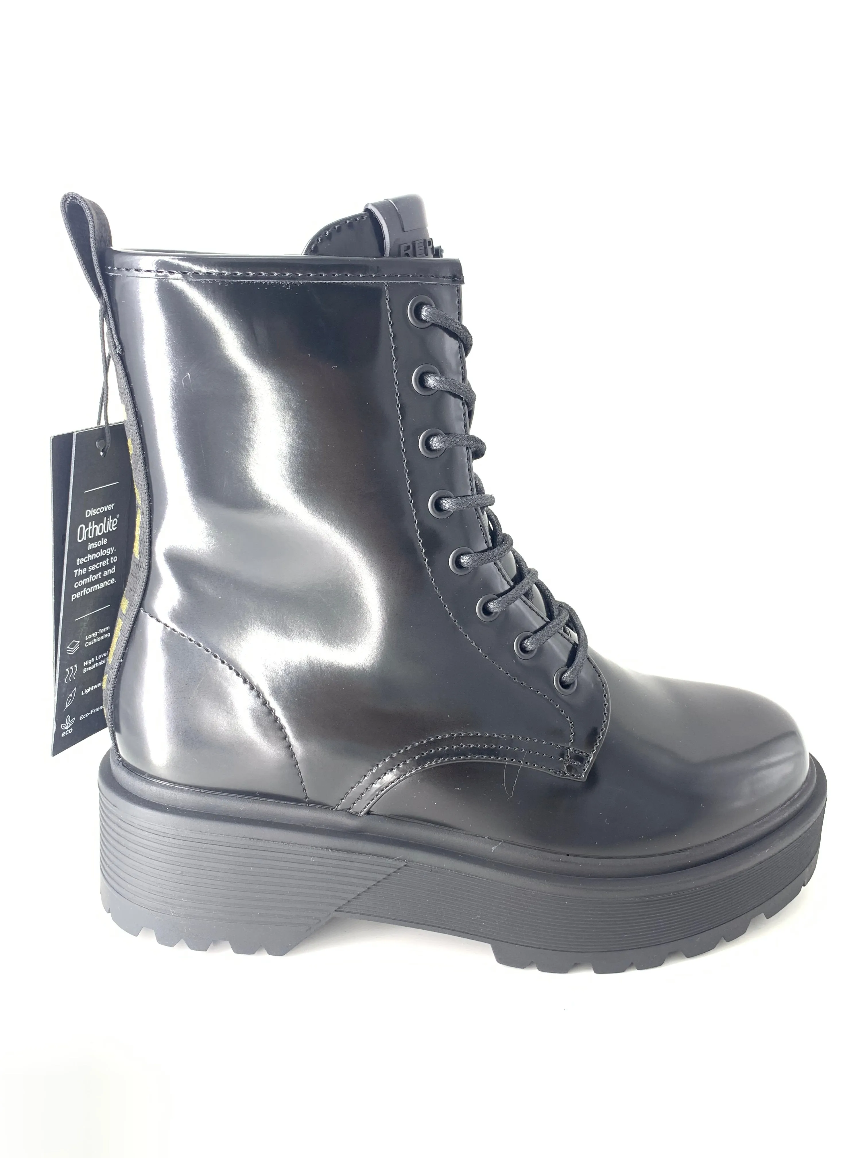 Replay Shoes with Zipper Luisa Boots Boots Black