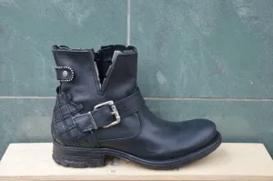 Replay Women's Shoes Ankle Boots Shoes Shoes Boots Leather Black Black