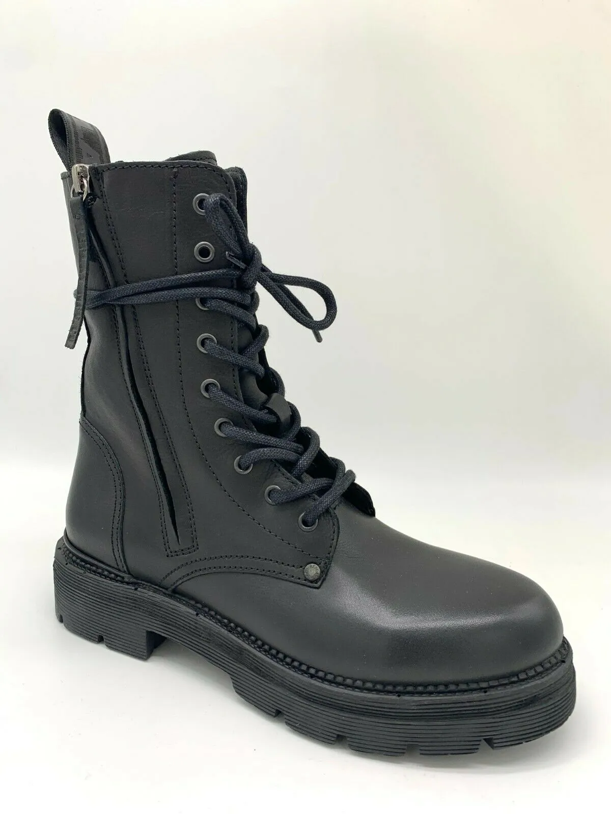 Replay women's shoes shoes boots ankle boots leather black NEW