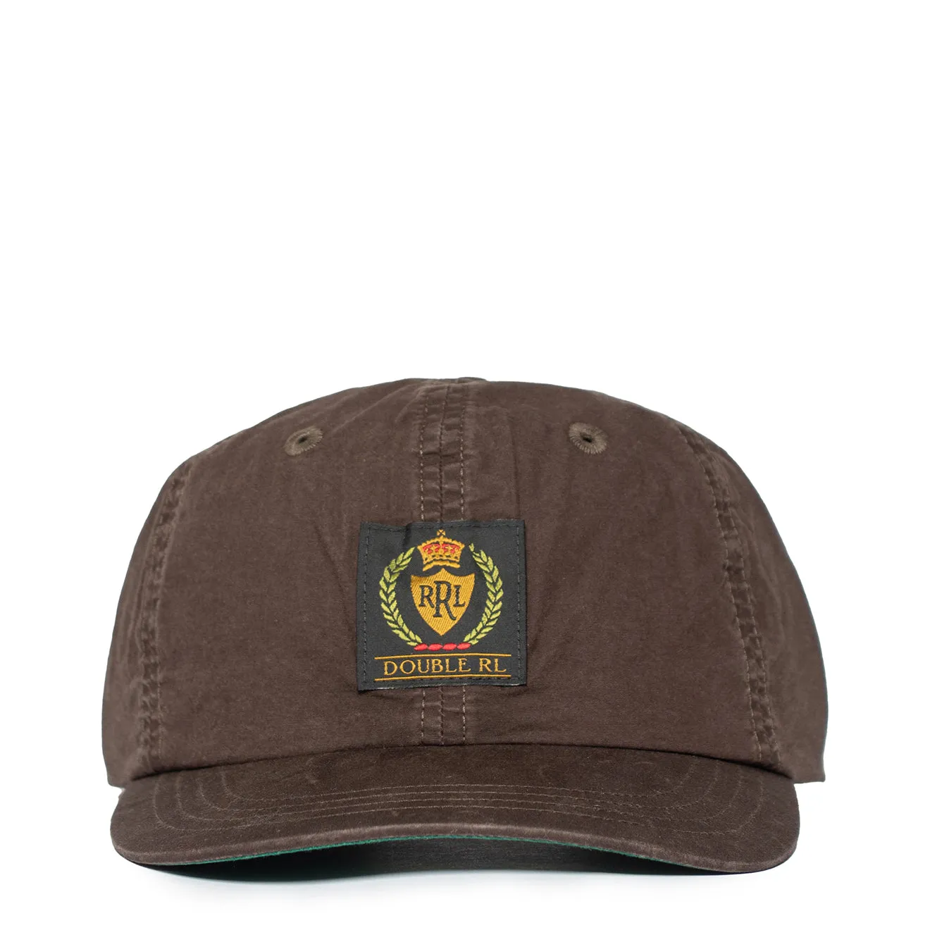RRL by Ralph Lauren Oilcloth Ball Cap Dark Brown