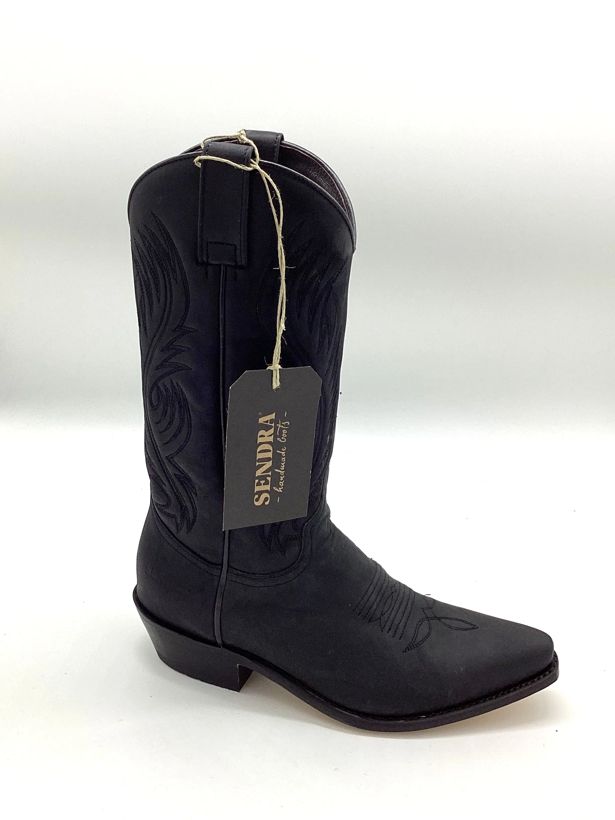 SENDRA women's boots western/cowboy/biker boots black