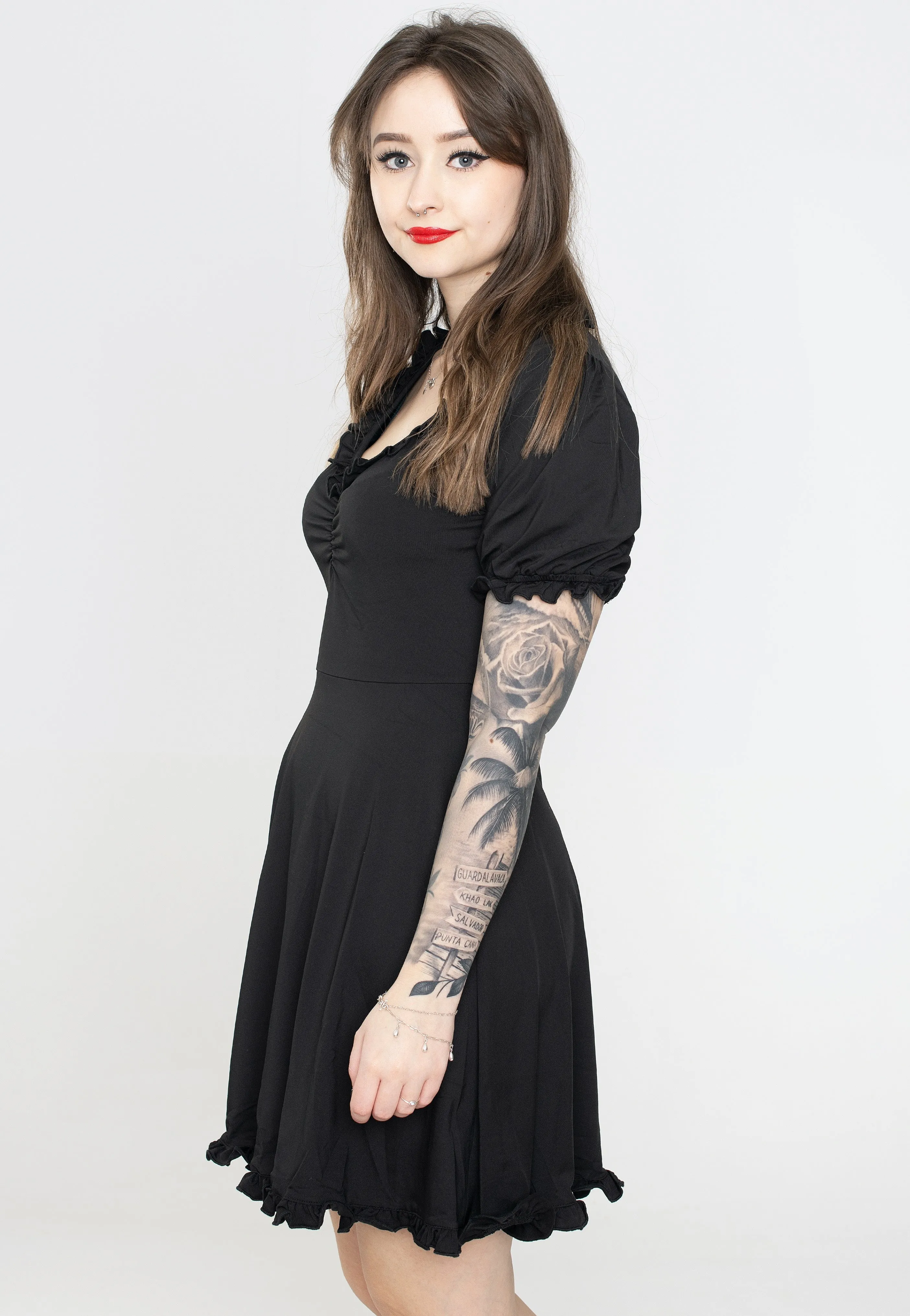 Sourpuss Clothing - Betsy Black - Dress
