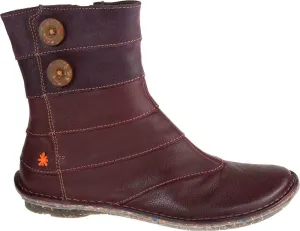 The ART Company Shoes Granada Purple 857 women's shoes boots ankle boots leather