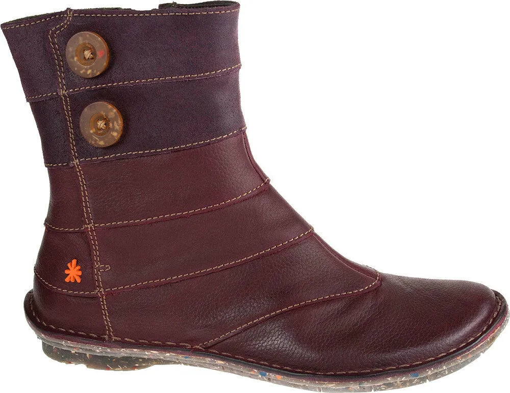 The ART Company Shoes Granada Purple 857 women's shoes boots ankle boots leather