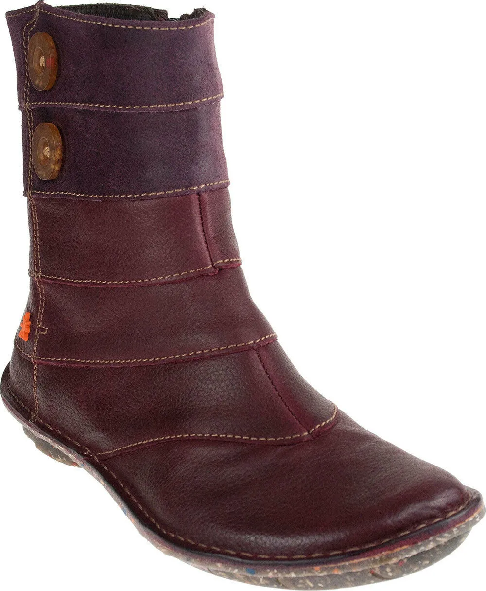 The ART Company Shoes Granada Purple 857 women's shoes boots ankle boots leather
