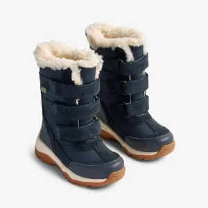 Winterboot Airy Tex - navy Wheat