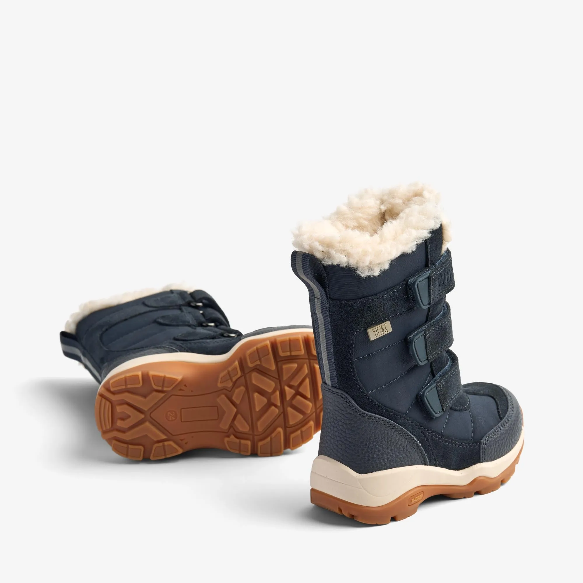 Winterboot Airy Tex - navy Wheat