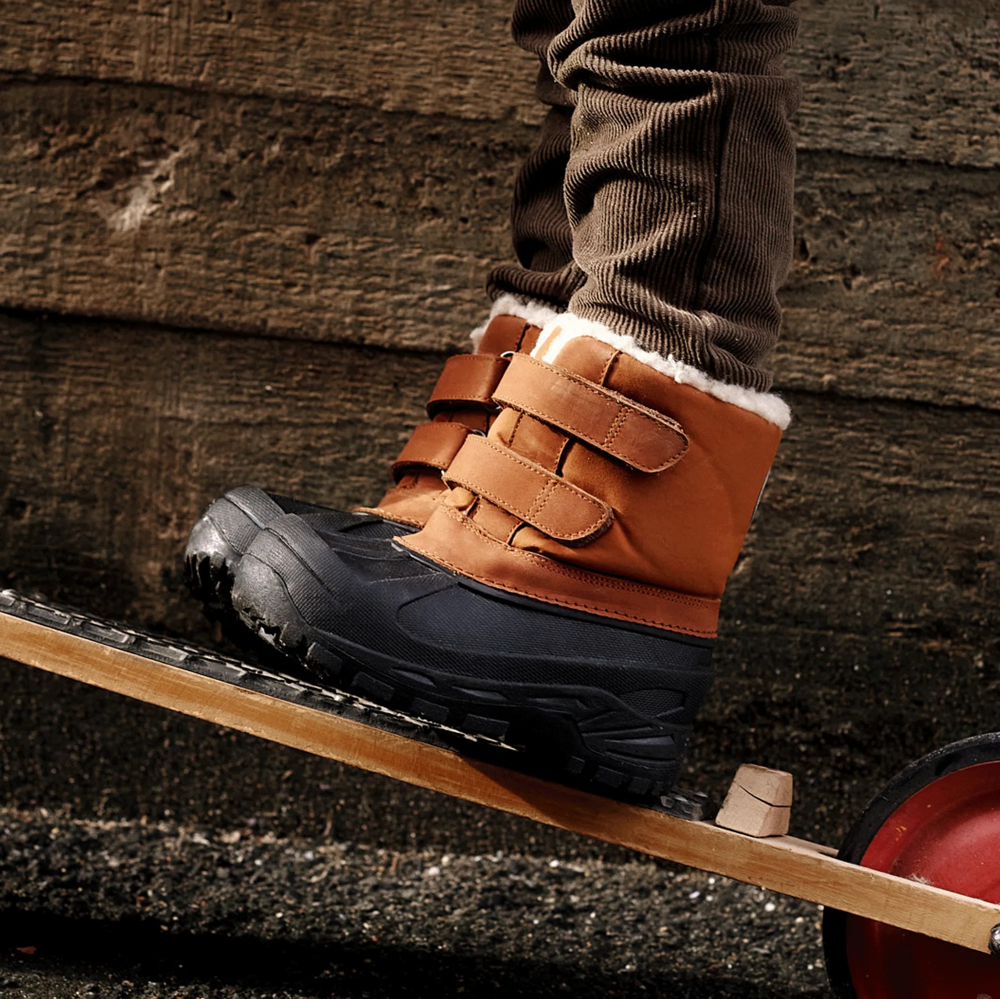 Winterboot Thy - cognac Wheat