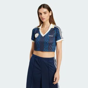 Women's adidas adidas Originals Retro Sports Cricket-inspired Cropped Jersey