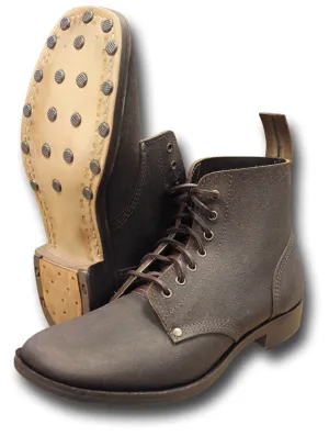 WWI BROWN OFFICERS BOOTS Silvermans